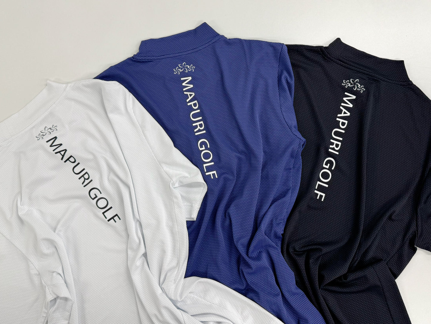 MEN's 軽量ストレッチひんやりモックネックTシャツ【MM-1001】
