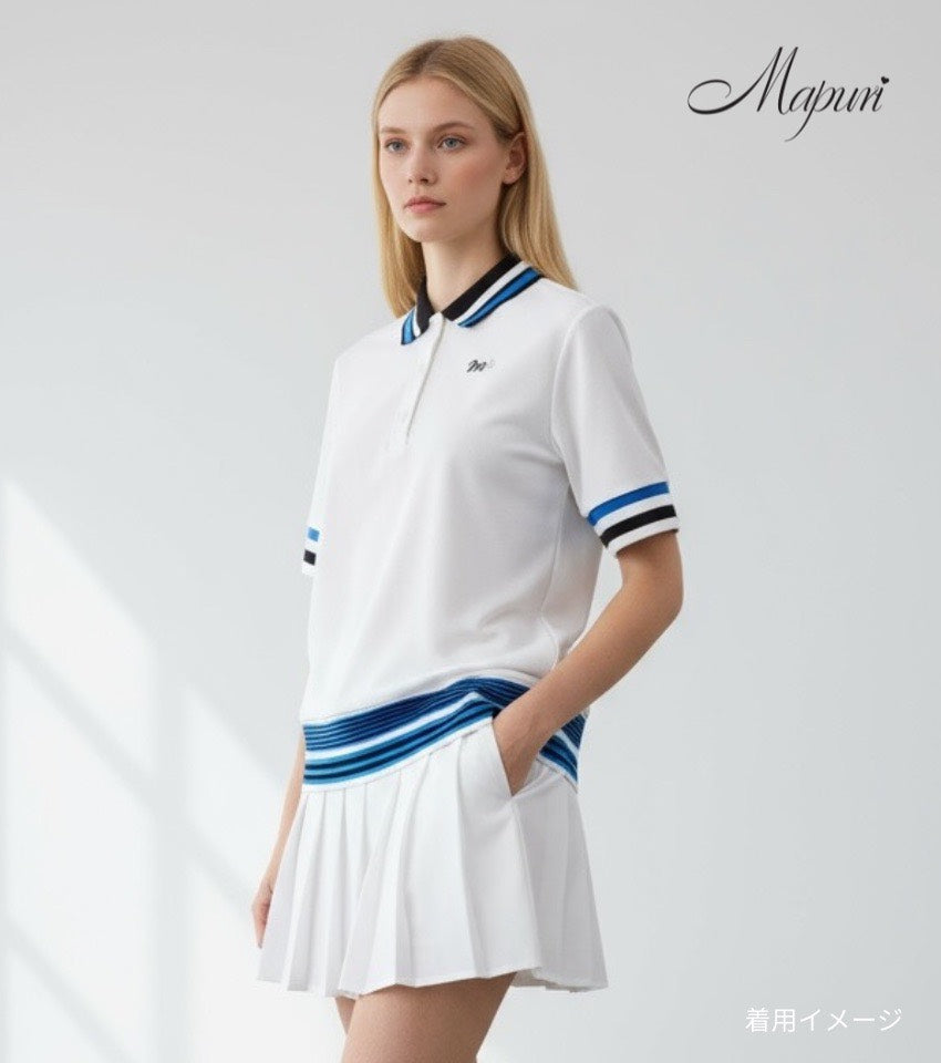 LADIE's サマーニットポロシャツ【MF-1002】