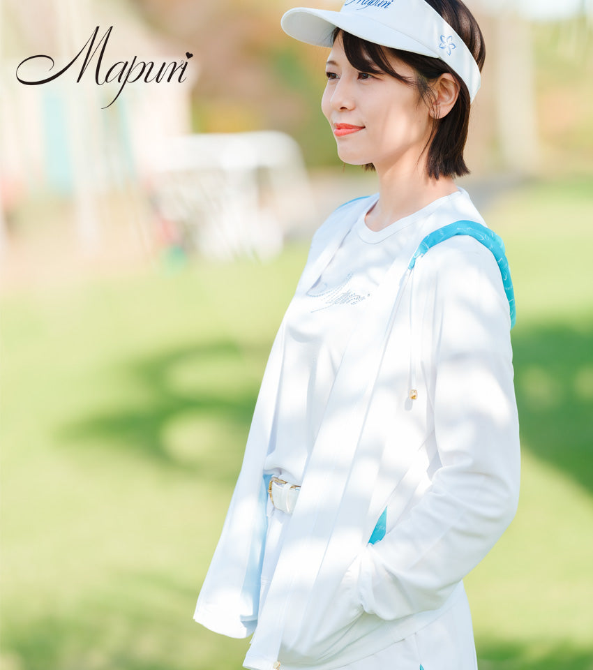 MapuriロゴZIPパーカー&Tシャツ 練習セット【MO-201+MS-00】