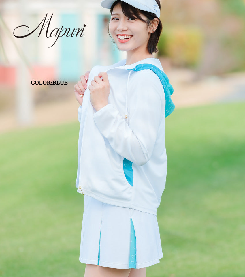 MapuriロゴZIPパーカー&Tシャツ 練習セット【MO-201+MS-00】