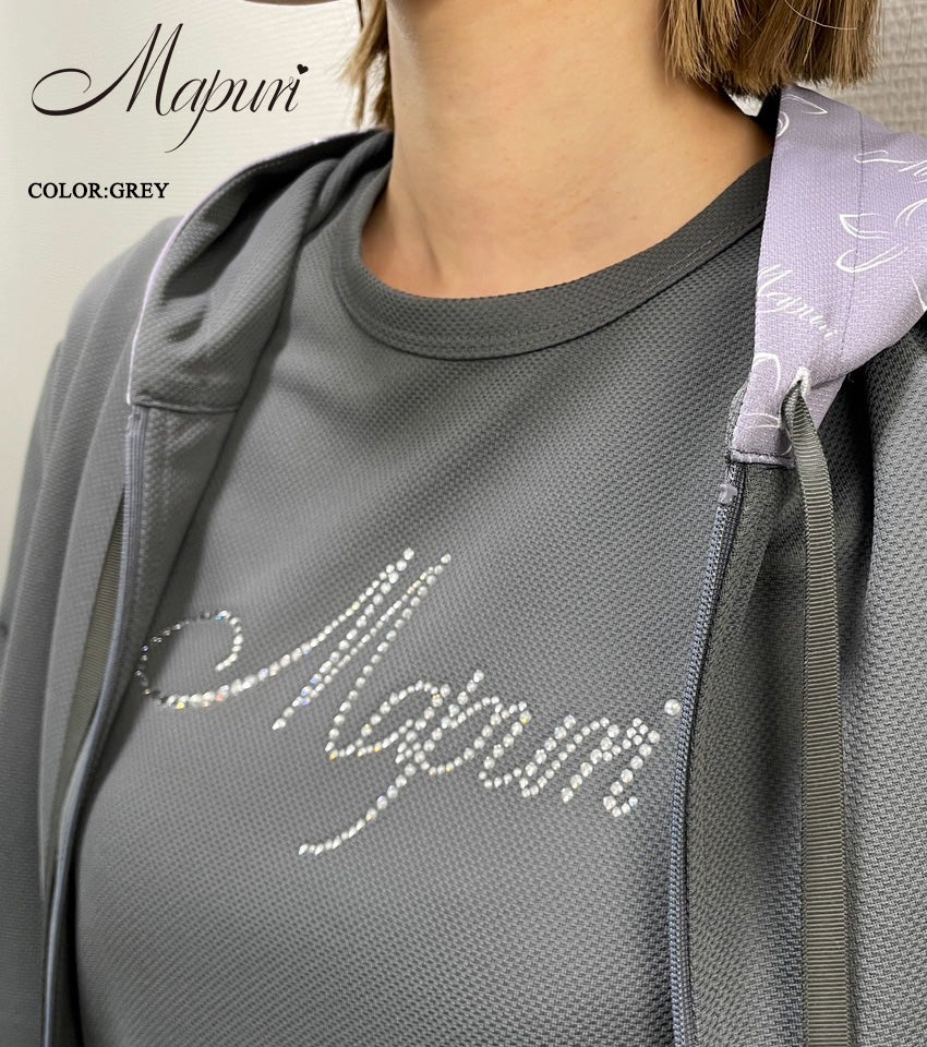 MapuriロゴZIPパーカー&Tシャツ 練習セット【MO-201+MS-00】