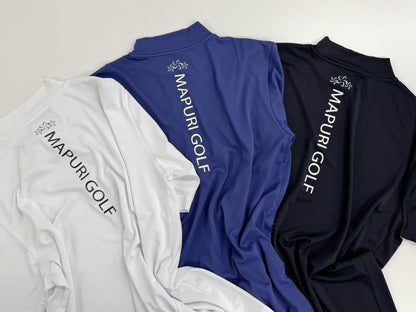 MEN's 軽量ストレッチひんやりモックネックTシャツ【MM-1001】