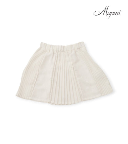 シホンカットリーフ柄プリーツスカート【MB-105】