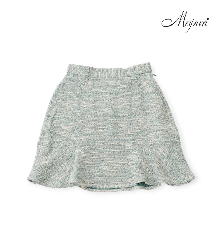 ミックスツイードスカート（セットアップ対応）【MB-1201】