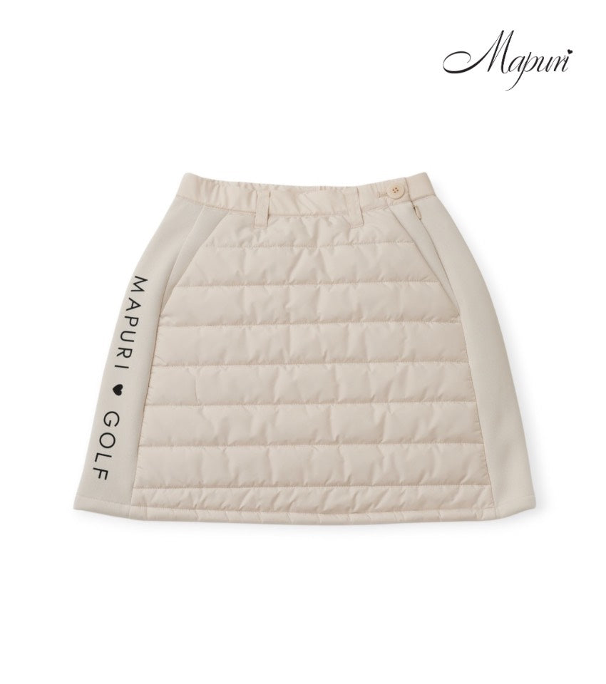 中綿キルトスカート【MB-1203】