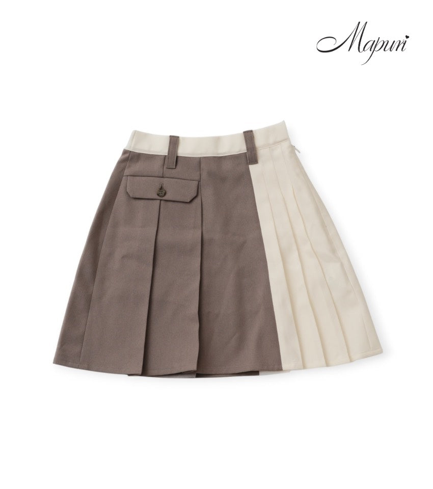 フォルモザツイルアシンメトレースカート【MB-1204】