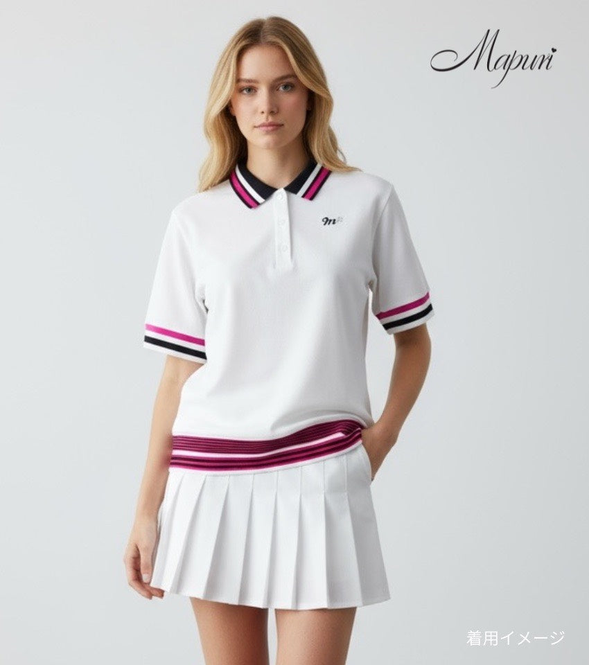 LADIE's サマーニットポロシャツ【MF-1002】