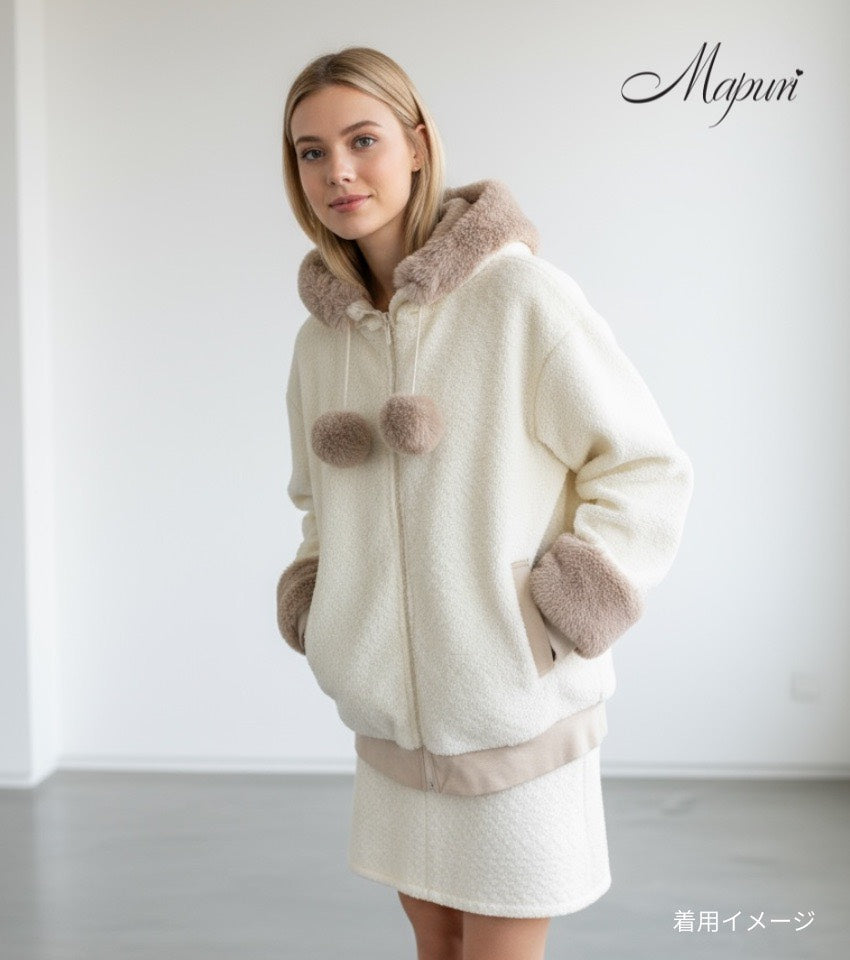 ボアフリースパーカー【MO-1202】