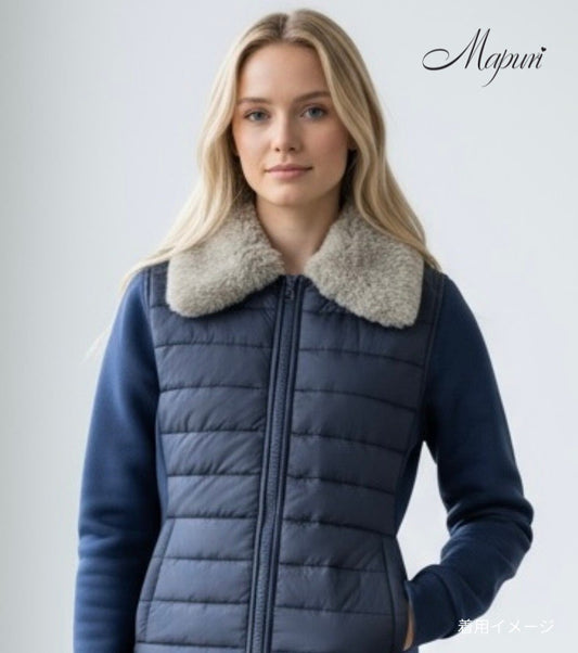 衿ファーキルトブルゾン中綿ブルゾン【MO-1203】