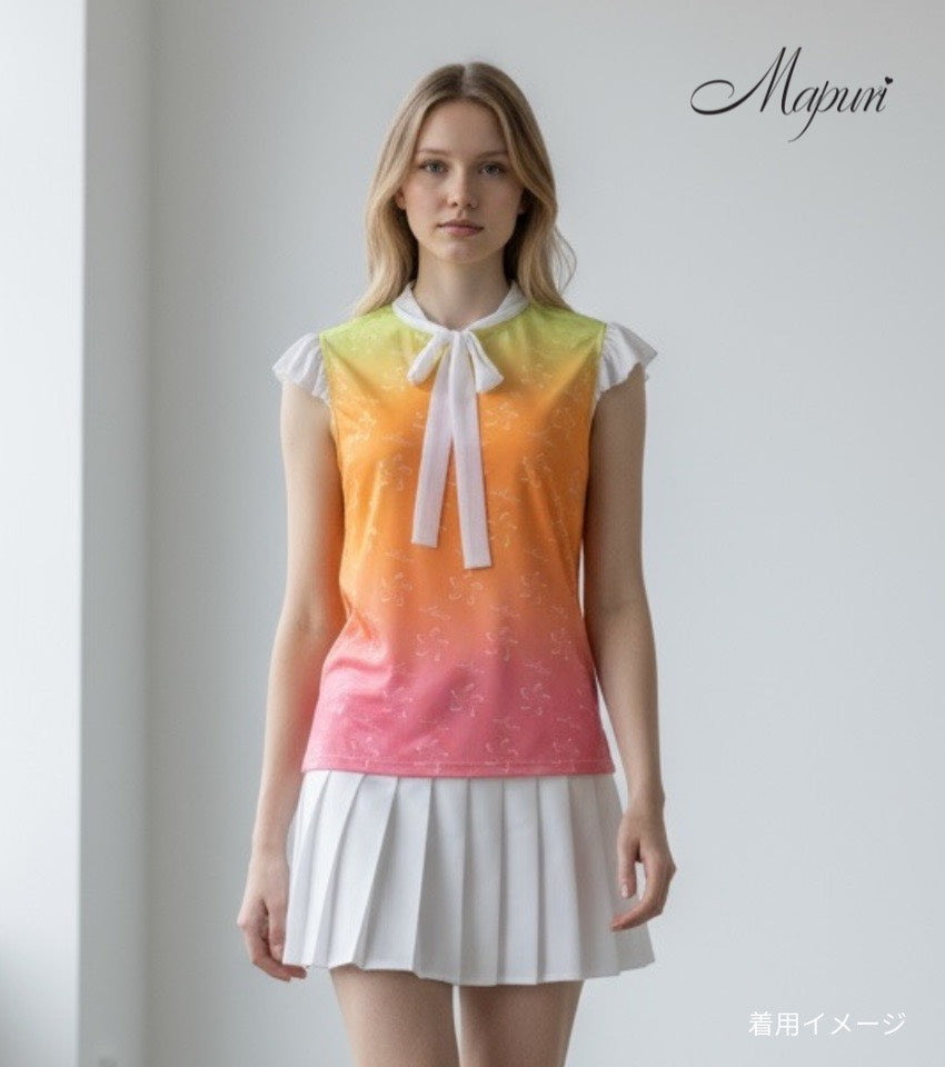 モノグラムリボンブラウス【MS-003】