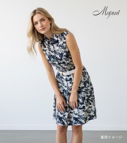 リーフプリントワンピース【MS-015】