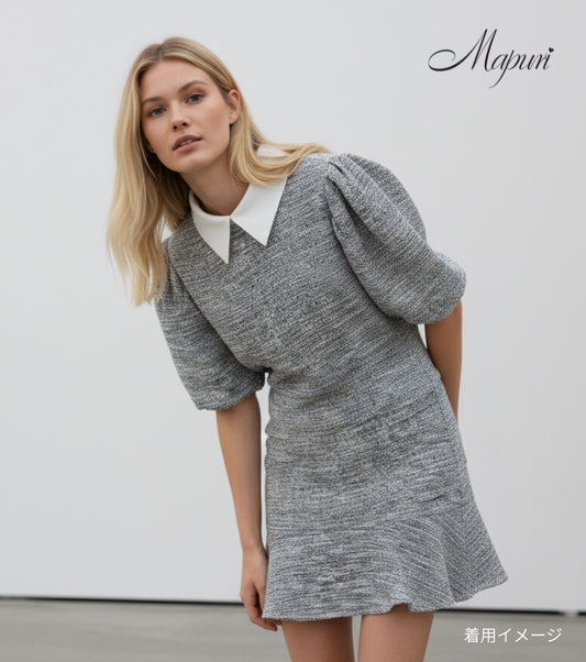 ミックスツイードトップス（セットアップ対応）【MS-1201】